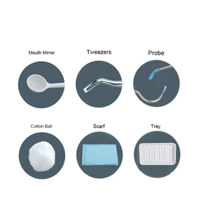 Denxy Set di strumenti per esame orale monouso per strumenti dentali per Pick denti - Product Image 5