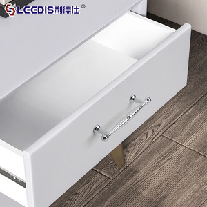 Lideshi Cabinet Handles Bar Shape Bright Chrome Collection Durable For Kitchen Drawer <b>Wardrobe</b> - Product Image 2
