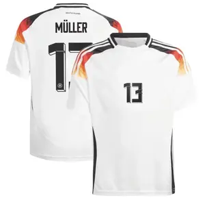 2024 Euro nuova versione giocatore maglie da calcio germania KROOS DRAXLER REUS MULLER Scotland inghilterra maglia da uomo Kit per bambini