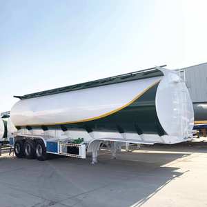 Camión Cisterna de Acero Inoxidable de Grado Alimenticio de 40000-50000L, 3 Ejes, para Transporte de Agua y Combustible - Product Image 3