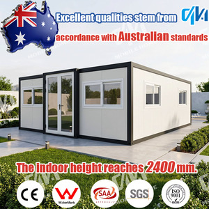 <span class=keywords><strong>Casa</strong></span> Prefabbricata Standard AU Personalizzata 20ft 40ft, <span class=keywords><strong>Casa</strong></span> Mobile con 2 3 4 5 Camere da Letto, <span class=keywords><strong>Casa</strong></span> Modulare Espandibile in Container - Product Image 1