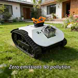 Cortadora de Césped Eléctrica Todoterreno Resistente <span class=keywords><strong>con</strong></span> Control Remoto y Funciones Personalizables - Product Image 6
