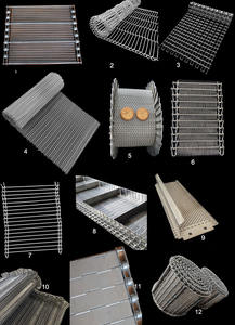 Gıda ekipmanları için SS316L delikli zincir plaka çip bağlantı konveyör bant - Product Image 3