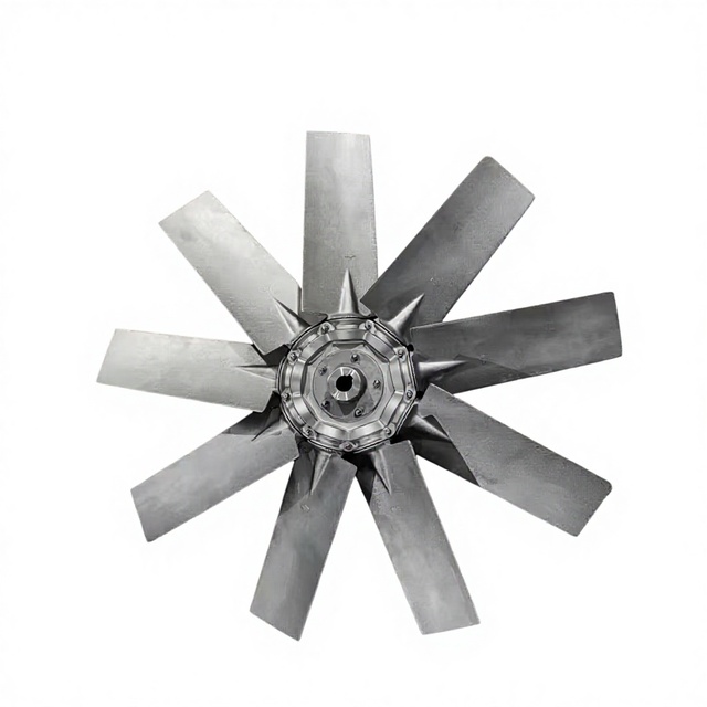 Custom Hub & Bore Aluminum Fan Blades, Axial Flow Propeller for Motor Adaptability