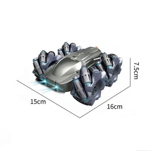 2,4G 4WD juguetes <span class=keywords><strong>de</strong></span> Radio Control <span class=keywords><strong>de</strong></span> 360 grados <span class=keywords><strong>de</strong></span> doble cara mini rc truco <span class=keywords><strong>de</strong></span> coches 360 mcqueen para el regalo <span class=keywords><strong>de</strong></span> los niños - Product Image 2