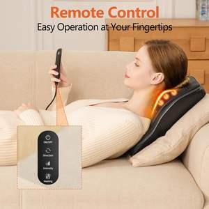 Phenitech Shiatsu masajeador de espalda y cuello con calor calmante, masajeador de espalda, almohada masajeadora para cuello hombro espalda - Product Image 3