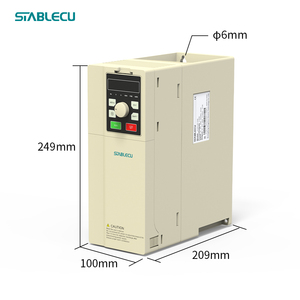 Inverter frekuensi AC, konverter frekuensi variabel Drive frekuensi AC 7,5 KW 10HP 380V 3 fase pengontrol Motor AC untuk kipas - Product Image 3