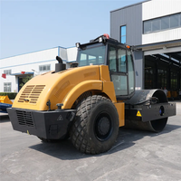 Compacteur vibrant à tambour unique hydraulique diesel de 12, 14 et 16 tonnes à vendre