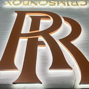 Enseigne publicitaire avec logo personnalisé de haute qualité Lettres brossées Enseigne commerciale 3d Lumières LED pour intérieur - Product Image 5