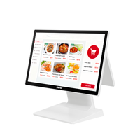 Superwin PSJ8500, machine de point de vente Android à double écran tactile capacitif de 15,6 pouces, caisse enregistreuse pour les magasins alimentaires
