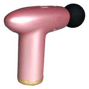 Pistola de Masaje Vibratoria Relajante, Masajeador Muscular de 1200-3200 rpm, Motor sin Escobillas, Recargable por USB, Color Durazno, para Uso Doméstico - Product Image 1
