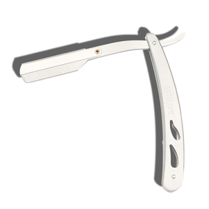 hombres peluquero maquinilla de <span class=keywords><strong>afeitar</strong></span> recta <span class=keywords><strong>para</strong></span> el uso del salón de metal plegable cortar la garganta de barbero de <span class=keywords><strong>afeitar</strong></span> - Product Image 2