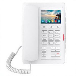 Téléphone IP Wi-Fi H5W pour hôtel, écran couleur 3,5 pouces, vidéo H.264, chargement USB, 6 touches de numérotation rapide, PoE, SIP, <span class=keywords><strong>VoIP</strong></span>, téléphone de bureau pour l'hôtellerie - Product Image 2