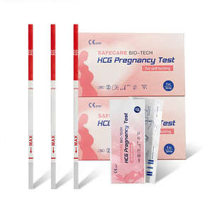 Tiras Reactivas de Embarazo de Plástico Avanzadas, Rápidas y Confiables, Equipo de Análisis Patológico de Tecnología Avanzada Manual - Product Image 1