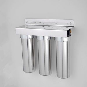 Sistema de filtración ltra para el hogar, carcasa de <span class=keywords><strong>filtro</strong></span> de acero inoxidable, <span class=keywords><strong>purificador</strong></span> de <span class=keywords><strong>filtro</strong></span> de <span class=keywords><strong>agua</strong></span> doméstico de 10 pulgadas con PCTO F - Product Image 1