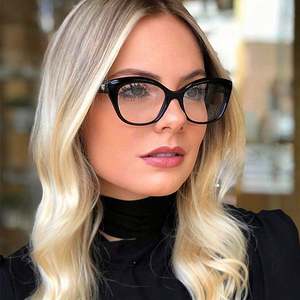Gafas de lectura para mujer, estilo ojo de gato, con lentes transparentes, clásicas, retro, de alta calidad, UV400, ópticas, 2020 - Product Image 2