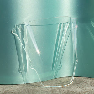 Pare-brise de moto en polycarbonate acrylique transparent TECO, épaisseur 3,0 mm, avec garantie d'un an pour CB R600 RR 2024-2025 - Product Image 2