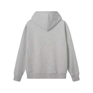 <span class=keywords><strong>Felpa</strong></span> con Cappuccio di Lusso da Uomo in 100% Cotone di Alta Qualità, con Zip, Logo Ricamato del Marchio, Unisex, a Righe - Product Image 3
