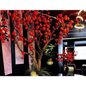 <span class=keywords><strong>Arbre</strong></span> de kaki artificiel en fibre de verre pour aménagement paysager de centres commerciaux et hôtels, et pour vitrine de salon ou de magasin - Product Image 5