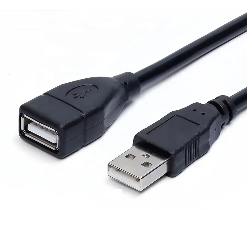 USB de alta velocidad 2,0 A macho a A hembra M F Cable extensor Cable de extensión USB Cable DE DATOS Adaptador de cable USB