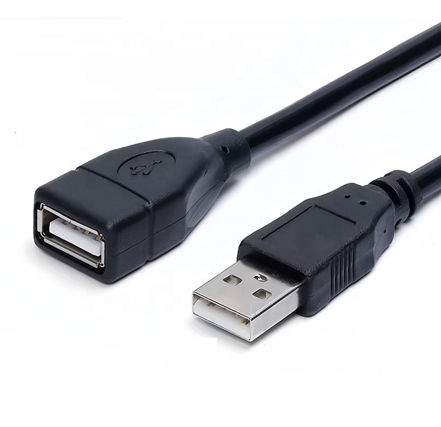 High-Speed USB 2.0 a Male to a Female M F Adapter Cord 1m Smart Extension Cable Data Cable USB Cable with Smart Function