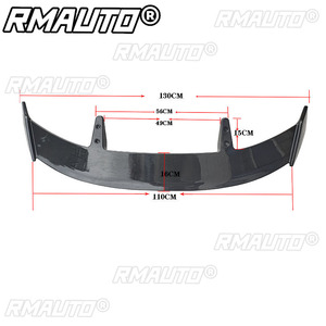Alerón Trasero Universal de Fibra de Carbono para Automóvil, Alerón de Techo, Kit de Carrocería para Hyundai Kona 2017-2020, para BMW, Audi, Toyota, Kia - Product Image 4