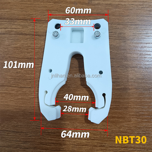 Supporto per Forche CNC <span class=keywords><strong>in</strong></span> <span class=keywords><strong>Plastica</strong></span> a 2 Scomparti di Alta Qualità ISO30 - Product Image 5
