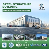 Edificio de Estructura de Acero Prefabricado para Centro Logístico Industrial Galvanizado de Ensamblaje Rápido Personalizado