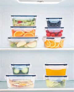 24-Piece B Grade Sealed Snacks Dry <b>Storage</b> <b>Box</b> Set Food Grade Plastic Lunchbox with Plastic Lid for <b>Kitchen</b> and Office Use - Product Image 4