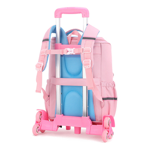 Nueva <span class=keywords><strong>Mochila</strong></span> <span class=keywords><strong>Escolar</strong></span> Impermeable de Oxford de 16 Pulgadas de Buena Calidad con Ruedas <span class=keywords><strong>para</strong></span> Estudiantes de Primaria y Secundaria - Product Image 6