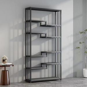 Luxury Beauty <b>Salon</b> Light Display Shelf Cosmetics Nail Skin Care Stand Cabinet Store Display Shelf <b>Storage</b> Rack - Product Image 2