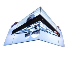 Pantalla LED Transparente HD para Rejillas, Centros Comerciales, Salas de Exposiciones, Publicidad Creativa, Película Metalizada, Autoadhesiva, Pantalla Flexible a Todo Color - Product Image 5