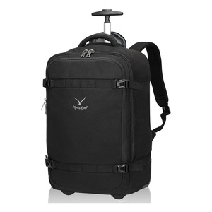 Sac de voyage gratuit pour valise à roulettes, sac à dos à roulettes à deux roues pour une nuit - Product Image 2
