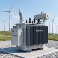 Transformateur de puissance triphasé immergé dans l'huile S18-8000/110 8MVA 110kV 50/60Hz haute tension pour postes de transformation
