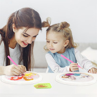 Kits de peinture diamant animaux de dessin animé avec diamants complets et cadre, cadeau DIY écologique pour enfants, décoration murale