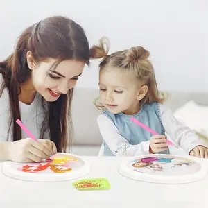 Pintura de Diamantes de Dibujos Animados Bordado de Cristal Taladro Completo Kits de Pintura de Diamantes <span class=keywords><strong>para</strong></span> Niños <span class=keywords><strong>con</strong></span> Marco Decoración de Pared Regalos DIY - Product Image 3