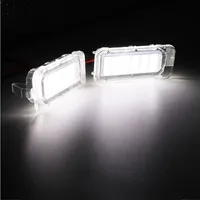 Lumière de plaque d'immatriculation LED pour Ford Mondeo MK4 Focus MK2 MK3 Fiseta MK6 S-Max MK1 C-Max MK2 Galaxy MK3