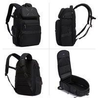 Sac à dos pour ordinateur portable OZUKO 9918, grande capacité, imperméable, durable, en tissu Oxford, pour le travail, les voyages, l'école
