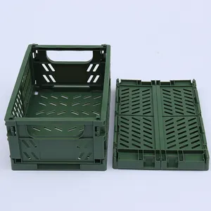 Fruit Plastic Basket Factory Price Plastic Crate/Box/Basket Mesh Basket/box For Fruit And Vegetable Transportation