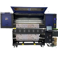 Imprimante textile à sublimation par transfert thermique numérique 4/8/16 têtes 1,9 m/2,6 m/3,2 m