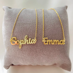 Bracciale Personalizzato in Argento Sterling Placcato Oro Fatto a Mano, Gioielli alla Moda per Uomo e Donna - Product Image 3