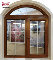 Ventana Abatible Moderna Personalizada de UPVC, Doble Vidrio Templado, Ventanas de PVC Duraderas e Insonorizadas para Uso Comercial y Residencial