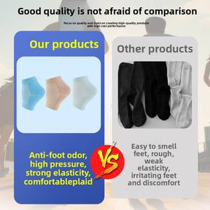 Chaussettes de sport et de fitness à compression haute densité, à bout <span class=keywords><strong>ouvert</strong></span>, protection contre les entorses, soutien cheville-<span class=keywords><strong>pied</strong></span>, très vendues - Product Image 3