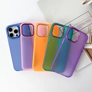 Trường hợp điện thoại di động Acrylic thân thiện với da cho iPhone Samsung 2388