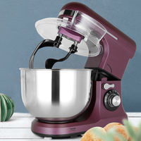 Batteur Électrique Planétaire Sans Fil 7L Personnalisé à Double Crochet, 600W, 8 Vitesses, Bol Mélangeur en Acier Inoxydable pour Cuisine Domestique