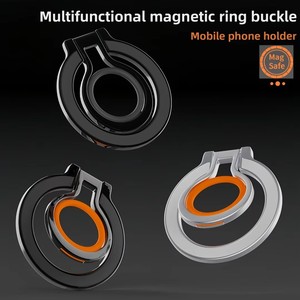 Height Adjustable Sturdy <b>Tablet</b> Floor <b>Stand</b> 360° Rotatable Holder Magnetic Accessories Finger Ring Grip <b>Stand</b> - Product Image 2
