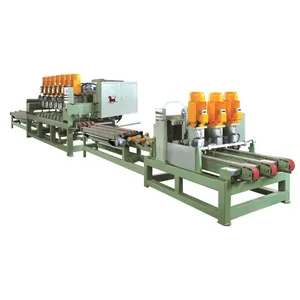 Automatic.cross longitudinal cutting machine line for granite marble stone slabs