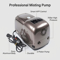 Pompe haute pression à 3 pistons en aluminium résistant à la corrosion, système de refroidissement par brumisation 1000 PSI, pulvérisateur pour l'agriculture et le jardin