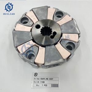 Giunto in Gomma 110H VOE14531072 VOE14515827 VOE014528378 per Albero Pompa a Pressione, Gruppo Giunto Idraulico, Ricambi per Escavatori - Product Image 1