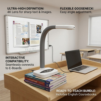 Visualizador Digital A4 A3 con Luz LED Plegable, Escáner de Documentos Portátil USB de Alta Velocidad de 13/16MP para PC